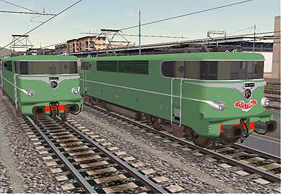 Les BB 9223 et BB 9266