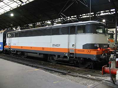 La BB 16106 (ex-16009) à Paris St Lazare