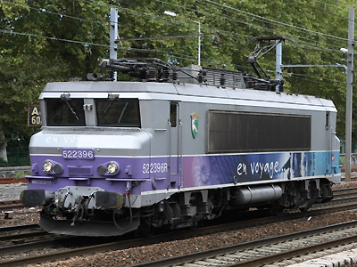 La BB 22396 manoeuvre à Chambéry (18/09/2010)