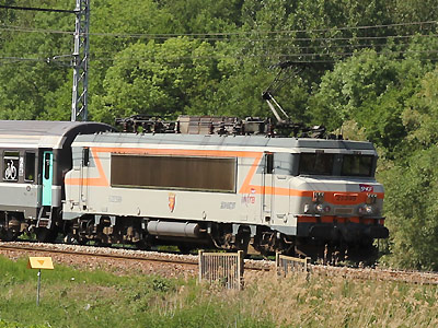 La BB 22399 Infra à Vauboyen (12/05/2011)