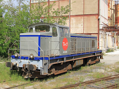 La BB 63226 en livrée TER désormais au TPCF (23/05/2015)