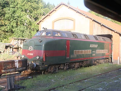 La CC 65005 sur la ligne du Livradois-Forez (12/08/2009)