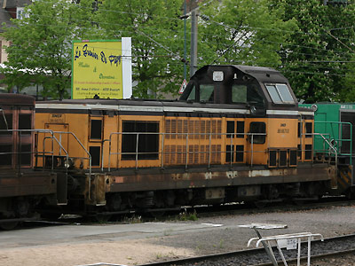 La BB 66702 à Mulhouse (01/05/2006)