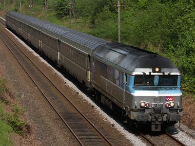 La CC 172145 sur la ligne 4 vers Vesoul (08/05/2010)