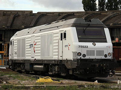 La BB 75022 ETF à Longueau (05/10/2013)
