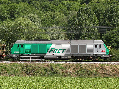 La BB 75092 à Vauboyen (18/05/2011)