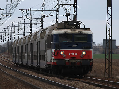 La même BB 8595 avec une VO2N Centre (27/03/2010)