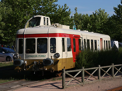 L'X 3867 de l'Agrivap à Ambert (11/08/2009)