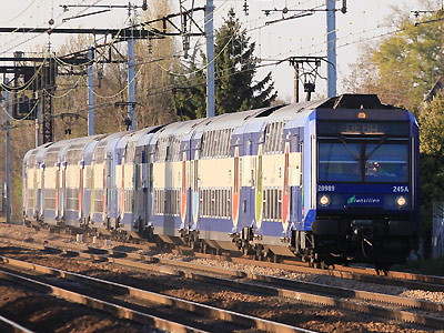 La Z 20989/90 RER C, mission DEBA à St Michel/Orge (01/04/2012)