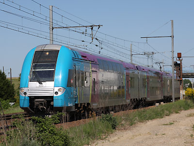 La rame 643 Pays de la Loire à Tours (24/05/2010)