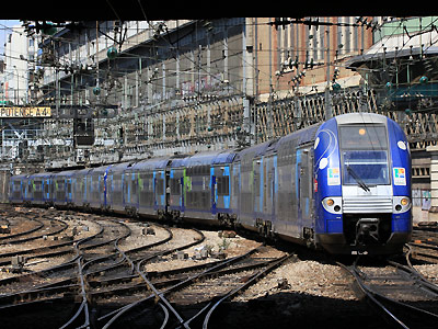 La rame 558 Haute Normandie Paris St Lazare