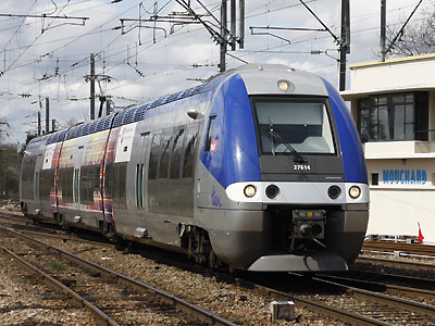 La Z 27614/13 Franche-Comté à Mouchard (13/04/2008)