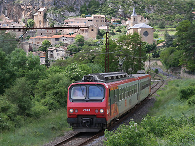 La Z 7368 Languedoc-Roussillon à Peyre (18/05/2009)