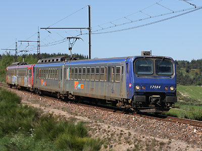 La Z 7504 Languedoc-Roussillon à Aumont-Aubrac (16/05/2009)