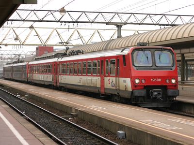 Z 9508 et 9510 en UM à Lyon Part-Dieu (04/12/2004)