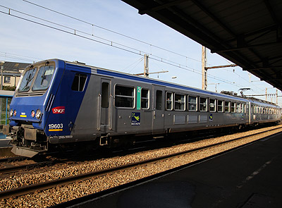 La Z 9603 Bretagne à Nogent le Rotrou (31/10/2012)